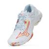 Mizuno Wave Lightning Z8 White Calypso Coral Women Sneakers Pale-Banana V1GC240030