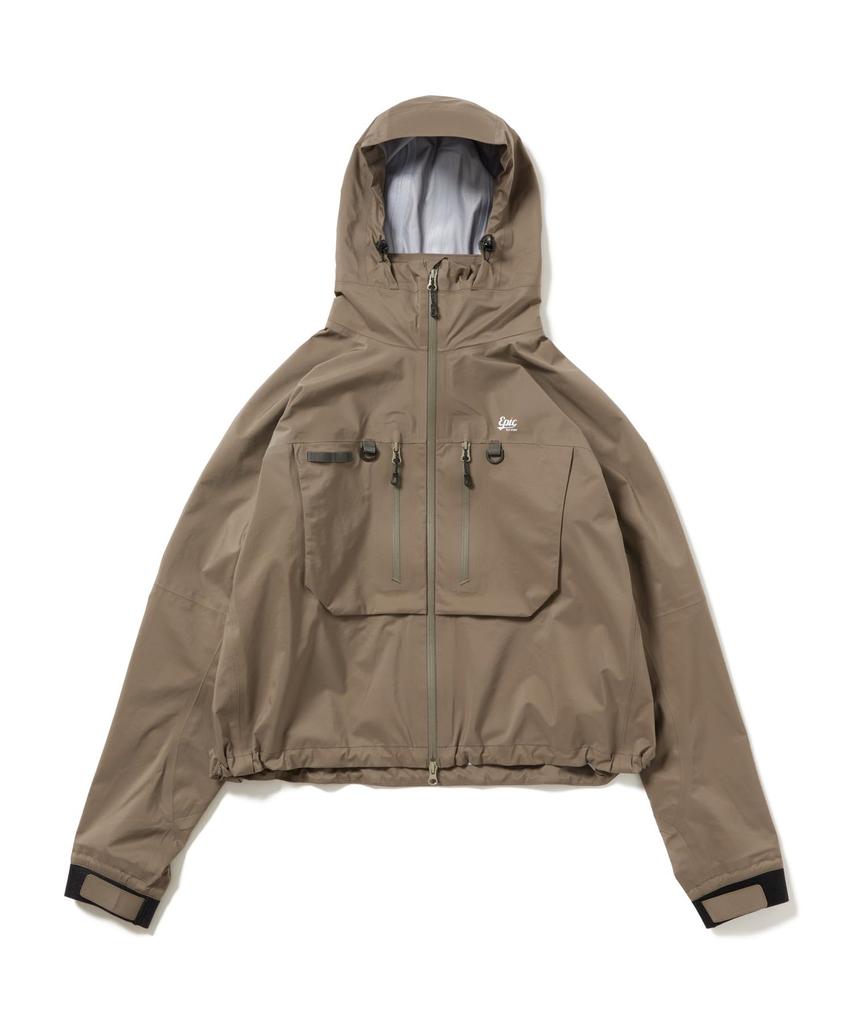 Snow Peak Clinton Rain Jacket Rain Jacket Raincoat GREIGE M EP-JK-26SU001 Men's Women's