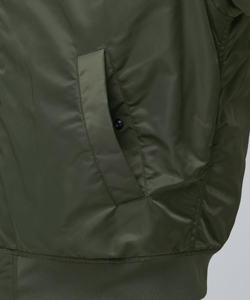 Musinsa Standard Oversized Ma-1 Bomber Jacket [Khaki]