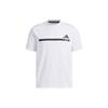 Logo Solid Color Short Sleeve Shirt Men Shirts White HS8996