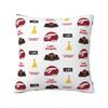 Banana Charles Leclerc Pillow Case 45x45cm Living Room Decoration Nordic Chair Cushion Cover Square Pillowcase