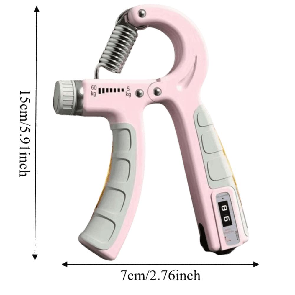 Adjustable Resistance Grip Strength Trainer With Counter Adjustable Hand Grip Hand Squeezer Resistance Hand Grip
