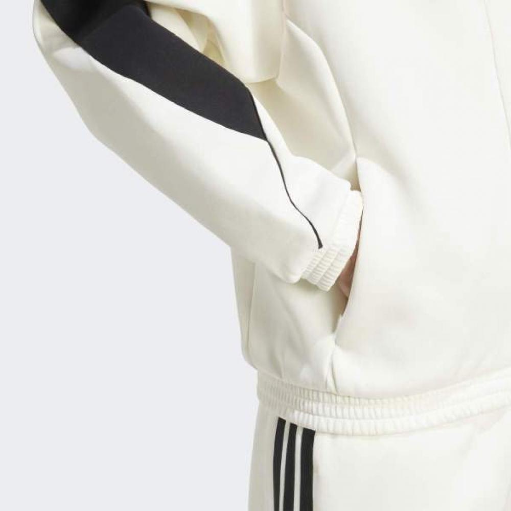 Adidas Stadium Track Top Loose Fit Full Length Zipper