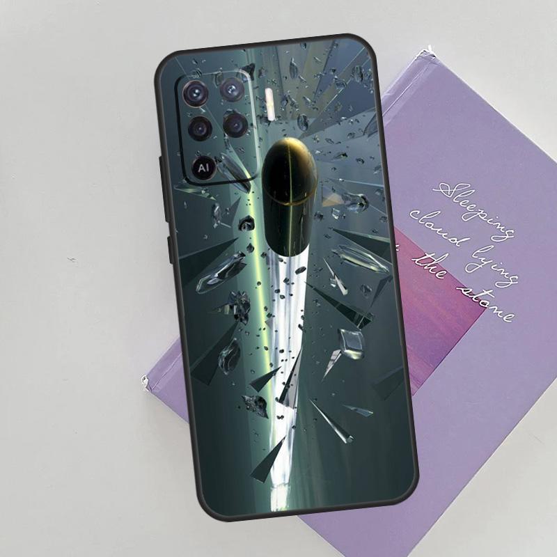 Чехол для телефона с коллажем из военных пуль для Oppo A96 A76 A16 A74 A53 A54 A94 A15 A17 A52 A72 A57S A58 A78 A98 A79