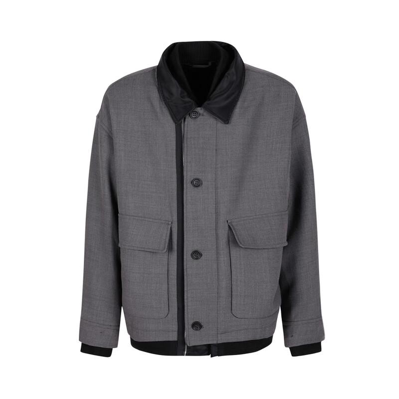 CROQUIS Men's H-shaped Lapel Jacket