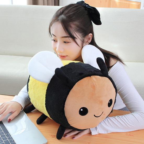 Creative Sleep Pillow Photo Props Ladybugs Plush Doll Cartoon Bee Animal Toy Birthday Gift