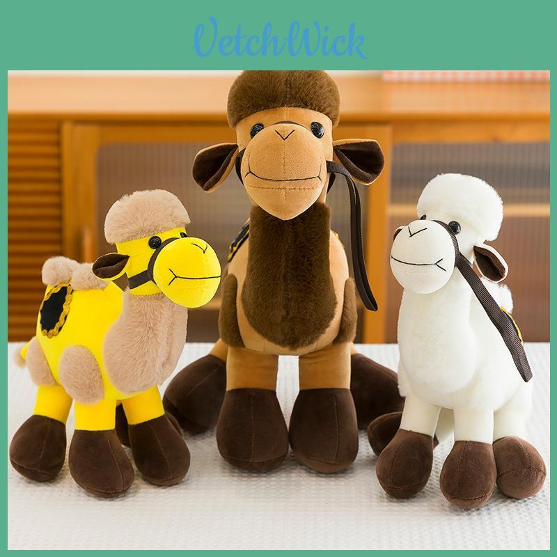 Dunhuang Realistic Camel Plush Toy Soft Stuffed Animal Home Decor Travel Souvenir