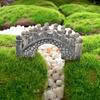 Two-Color Arch Bridge Miniature Succulent Landscape Ornaments