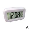 Electronic table clock, mains and battery powered, night light, silent, with snooze function