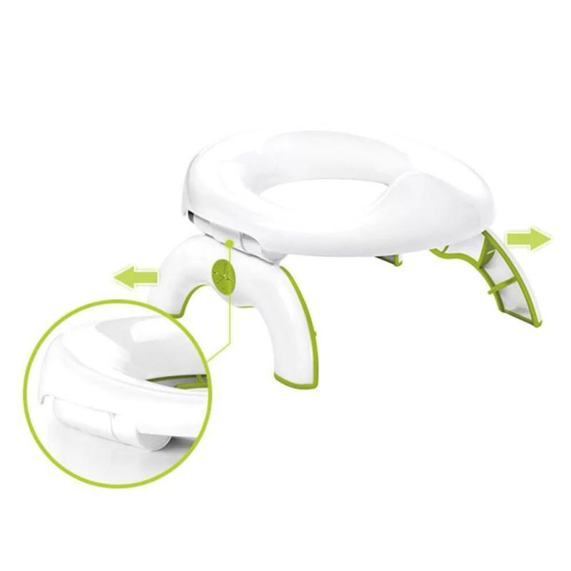 Портативный горшок для детей Легкое и чистое сиденье Сиденье Инструменты с боковым туалетом Дети и Go Сиденье Туалет Удобный