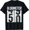 Oldometer 50 Футболка на 50-летие Смешной Подарок Унисекс Футболка