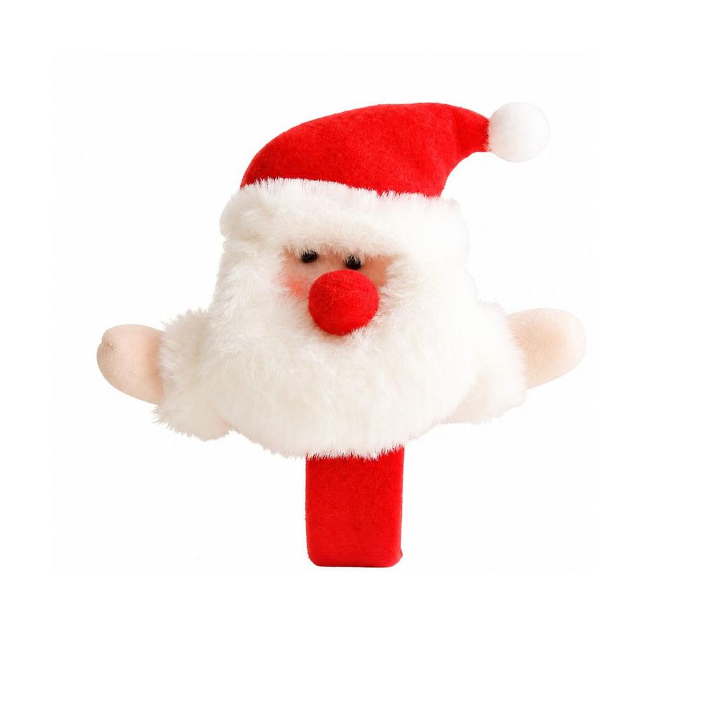 Christmas Plush Bracelet Wristband for Holiday Party Favors and Stocking Stuffers