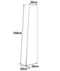 Yamazaki Jitsugyo Hanger Rack Slim Coat Hanger Line White 2767