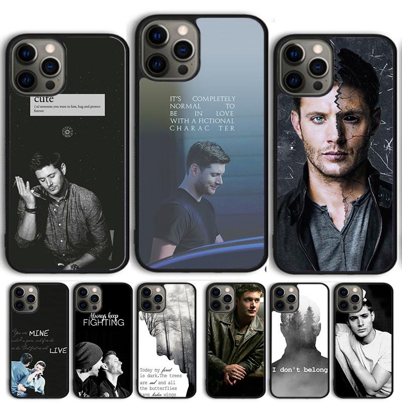 Дин Винчестер Сверхъестественное Чехол для телефона Для iPhone 17 Air 15 16 14 13 12 Pro Max 11 Pro Max Plus Coque Shell