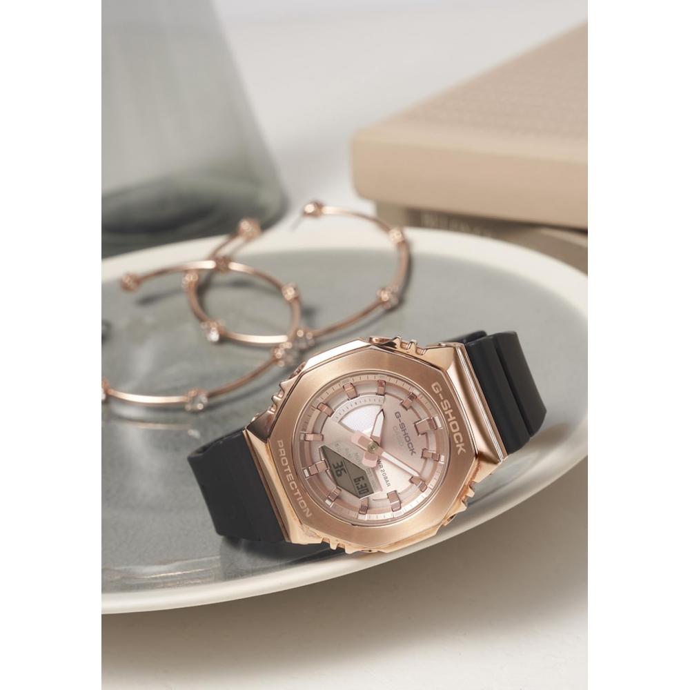 [Casio] Часы G-Shock Модель среднего размера С металлическим покрытием GM-S2100PG-1A4JF Женские Черные