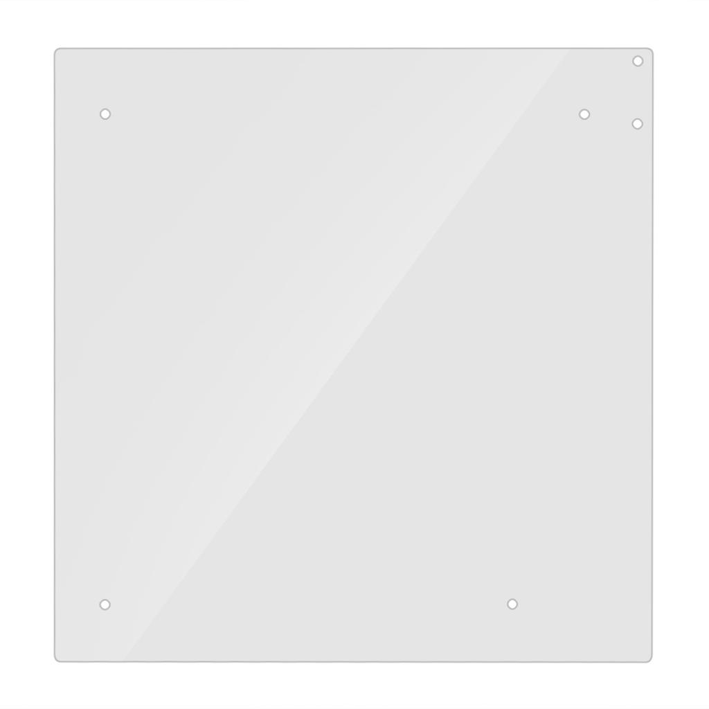 Open Frame Transparent Acrylic Overlock Computer Case DIY Base Stand For ITX Motherboard