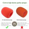 1pcs Flat Multi Color Foam Wireless Wired Microphone Sponge Cover Soft Foam Microphone Foam Windscreen for Shure Microphone
