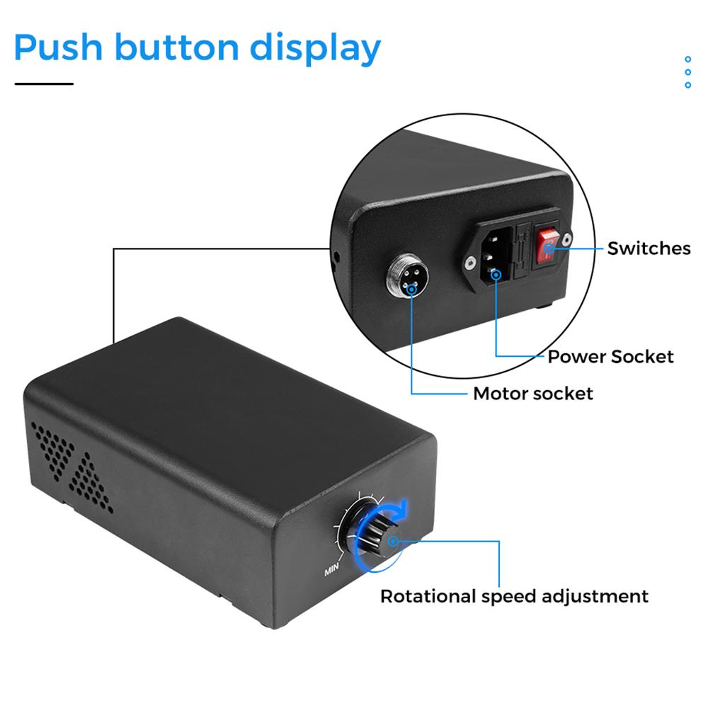 TwoTrees 500W Air Cooling Spindle Motor Laser Engraver ER11 12000RPM Power Supply Speed Governor
