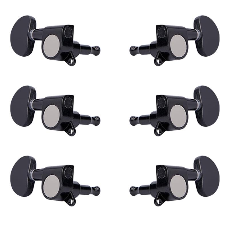 6Pcs Sealed Guitar Tunings Pegs 3 Left 3 Right Guitar Machine Heads Knobs Tuner Replacement Guitar Accessories