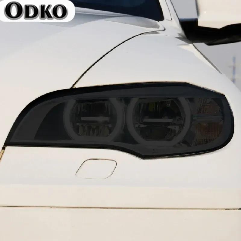 Для BMW X6 E71 F16 M F86 G06 Автомобильные Фары Тонировка Черная Защитная Пленка Виниловая Защита Прозрачная TPU Наклейка Аксессуары