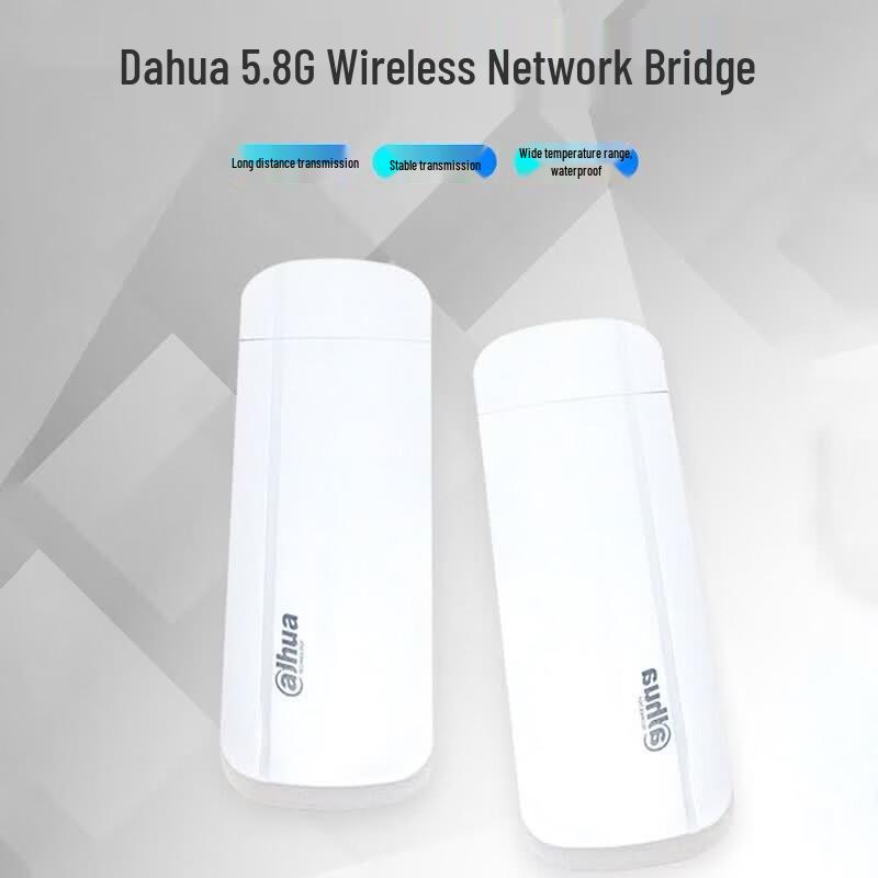 Беспроводной мост/точка доступа Dahua 2,4 ГГц / 5,8 ГГц, двойной диапазон, штепсель CN (адаптер в комплекте)