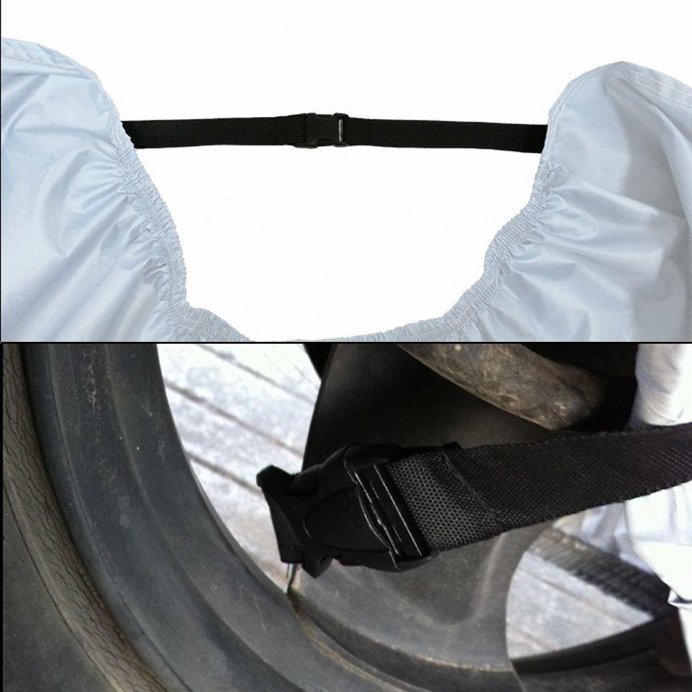 Portable Anti Rain Waterproof Folding Prevent Frost Dust Shield Motorcycle Cover Sun Shade