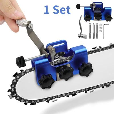 Ручной цепной шлифовальный станок, оптовая продажа, зажим, шлифовальное лезвие, портативный бытовой ручной инструмент для электрической пилы, цепи
