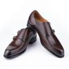 Модная обувь из натуральной кожи Ручная работа Лоферы для мужчин Высококачественные пряжки Обувь монки Мужская социальная обувь для бизнеса