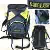 MILLET Climbing Backpack Blue Green Outdoor Bag Large Side Pockets(USED)