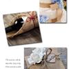 10m 8cm Width Burlap Ribbon Rolls Christmas Party Ornaments Home Decoration Gift Wrapping Jute Fabric
