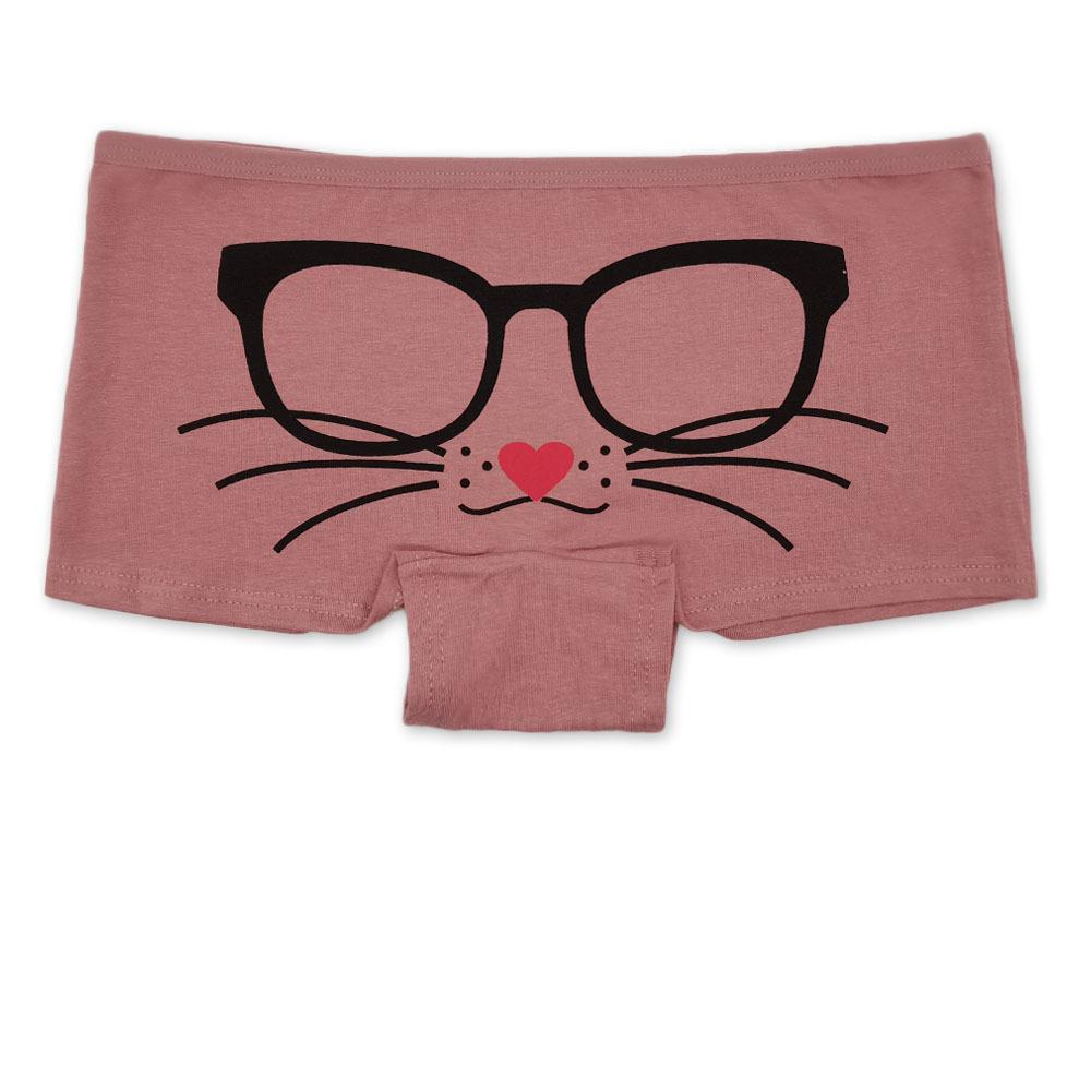 Женские трусы-боксеры, хлопковые шорты для мальчиков, нижнее белье, сексуальные женские трусики, нижнее белье с принтом, 6 шт.