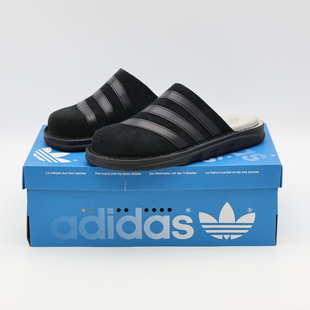 JH5498 adidas Originals Adiclog Шлепанцы Основной Черный Серый Два Основной Черный (Мужской)