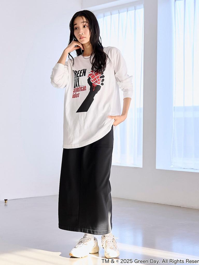 Cohen GREEN DAY/ROCK STANLEY Футболка с длинным рукавом Custom 76206020538 0370 КИПЕЛЬНО-БЕЛЫЙ(03) L