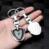 Metal Car Styling Keychain Key Rings Decoration Accessories For Skoda Rapid Fabia Octavia Yeti Superb VRS VII Kodiaq Scala Karoq kybf34