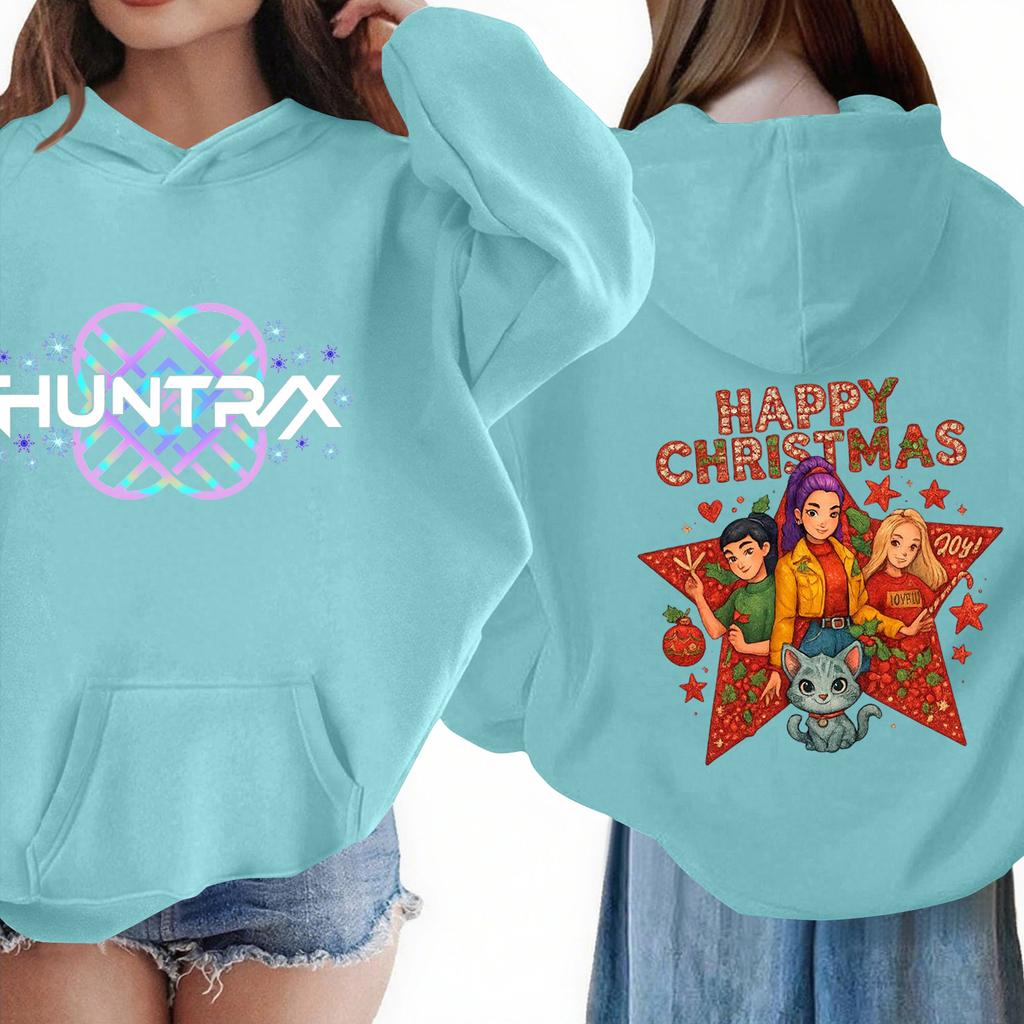 Children's Long-sleeved Loose Pullover Letter-printed Hooded Sweatshirt