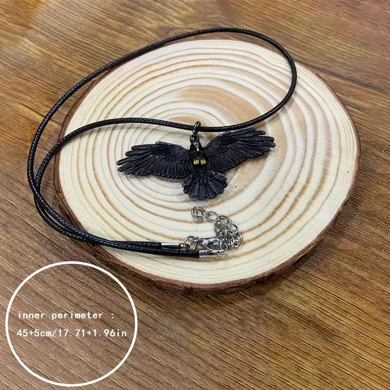 Винтажное ожерелье «Сокол» Орел с расправленными крыльями Ювелирная подвеска Европейский и американский тренд Хип-хоп Прыгающие мужчины и женщины