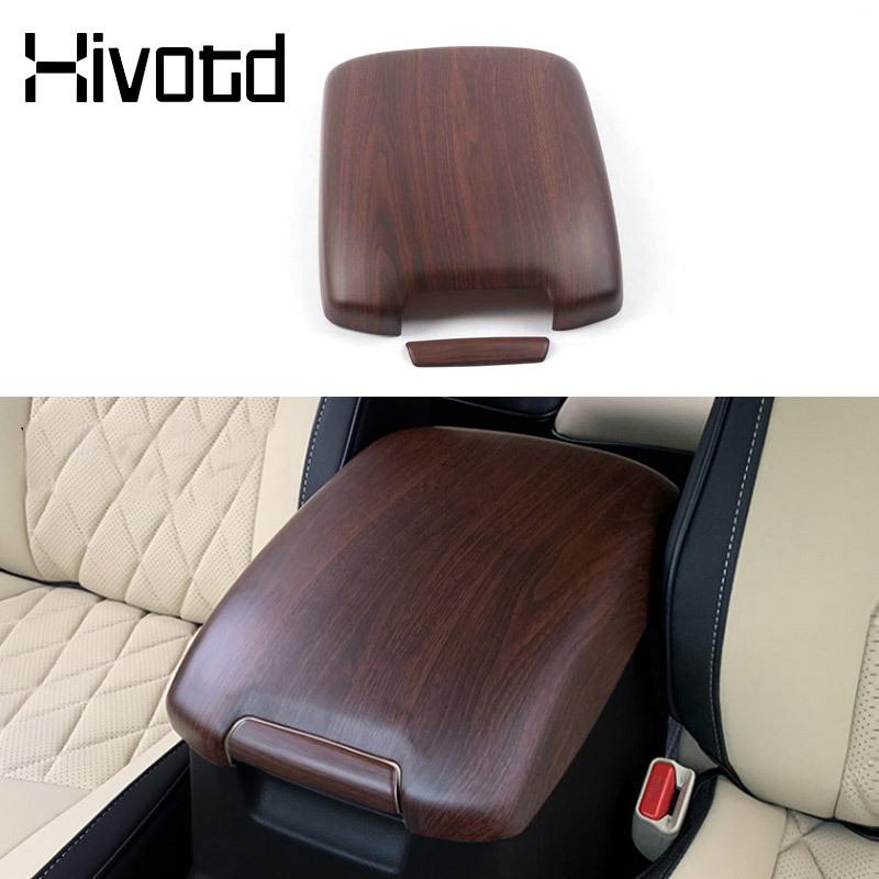Car Armrest Box Cover Trims Auto Styling Interior Modification Decoration Accessories Parts For Land Cruiser Prado 150 -2018