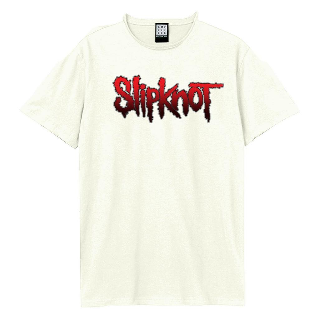 Amplified Unisex Adult Slipknot Logo T-Shirt