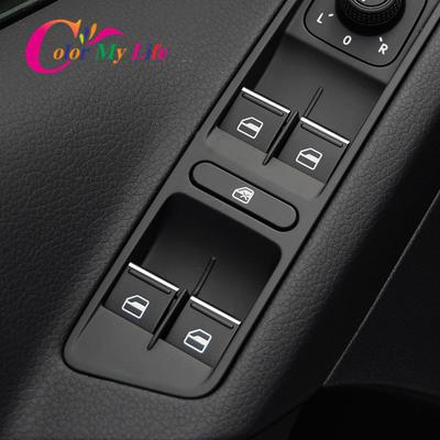 Color My Life ABS Chrome 7 шт./компл. наклейка на ручку переключателя стеклоподъемника автомобиля для Volkswagen VW Jetta 2013 -
