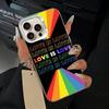 Lesbian LGBT Rainbow Pride Phone Case For IPhone 17 Air 16 15 14 13 12 11 Pro Max White  Sliver  Hard Cover