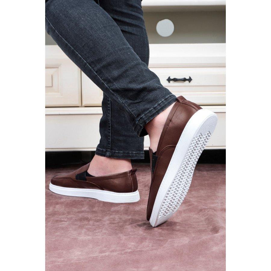 Мужская повседневная обувь из натуральной кожи Мокасины