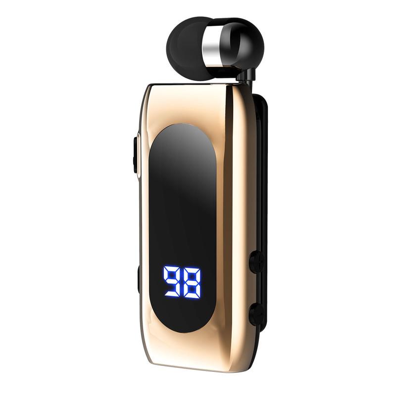K55 Bluetooth-совместимая гарнитура с выдвижным кабелем Lavalier V5.2, умные спортивные наушники-вкладыши, одиночные спортивные наушники
