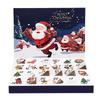 24Grids Christmas Countdown Advent Calendar Empty Boxes DIY Fillable Surprise Gift Box for Kids Christmas Festival New Year 2026