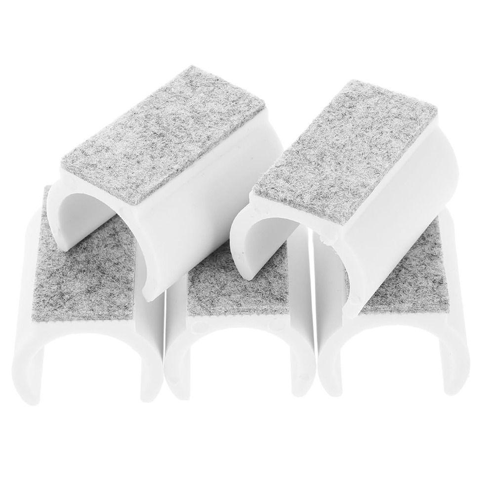 5pcs Non Slip Furniture Pads U-shaped Felt Floor Protectors Accessories Chair Legs Pads