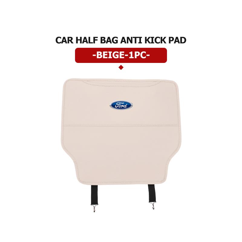 For Ford Car Anti-dirty Pad Seat Back Protective Mat Anti Kick Pad Car Accessory Focus mk2 mk3 mk4 Fiesta Ranger Mondeo S-MAX