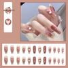 Stylish Women Fake Nails Ornaments Nails Easy Removal DIY Extend Nails