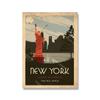 Nordic Vintage Travel Cities Poster New York Miami Paris Japan Landscape Art Canvas Painting Cityscape Wall Picture Home Decor
