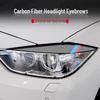 Декоративные накладки на фары из углеродного волокна для BMW 3 серии F30