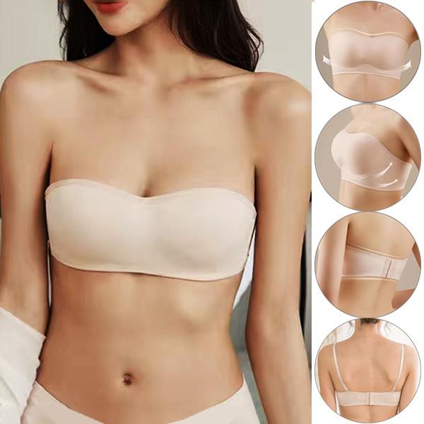 Invisible Push Up Strapless Bra for Wedding Without Strap Women Sexy Wireless Bralette Top Lingerie Seamless Underwear