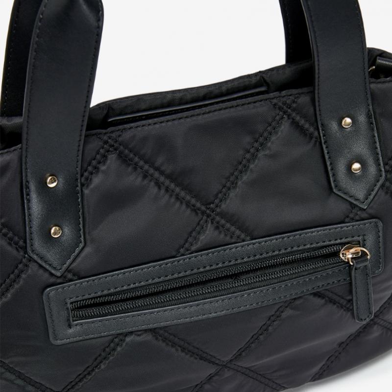 Esquire Collection Esquire Quilted Tote Bag Black